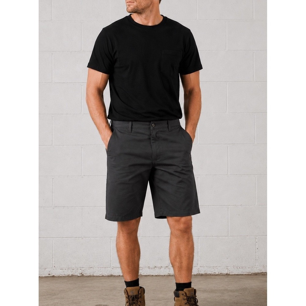 Redcap Men's Work Shorts 32x10 Dark Gray NWT Heavy Duck Material Workwear